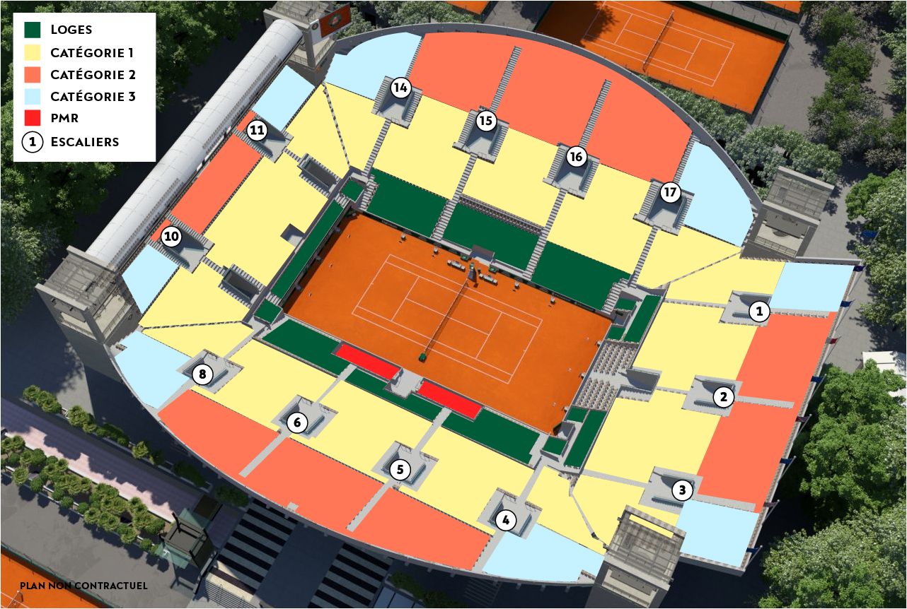 Roland Garros Map 2020 / Roland-Garros in 2020 | Exterior signage